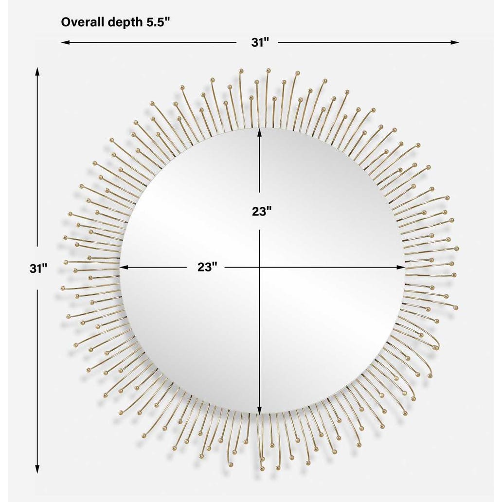 Miroir rond Aga