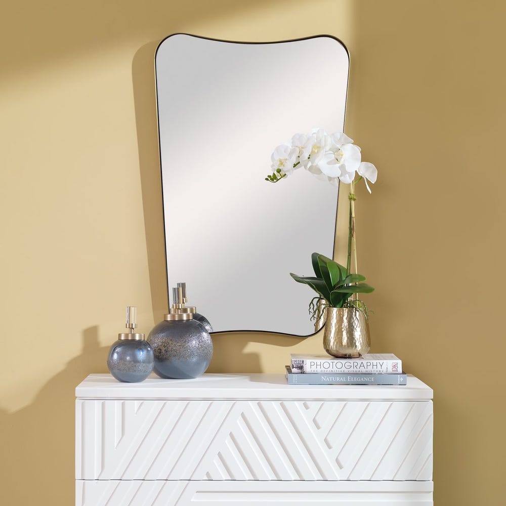 Miroir Belvoir, laiton