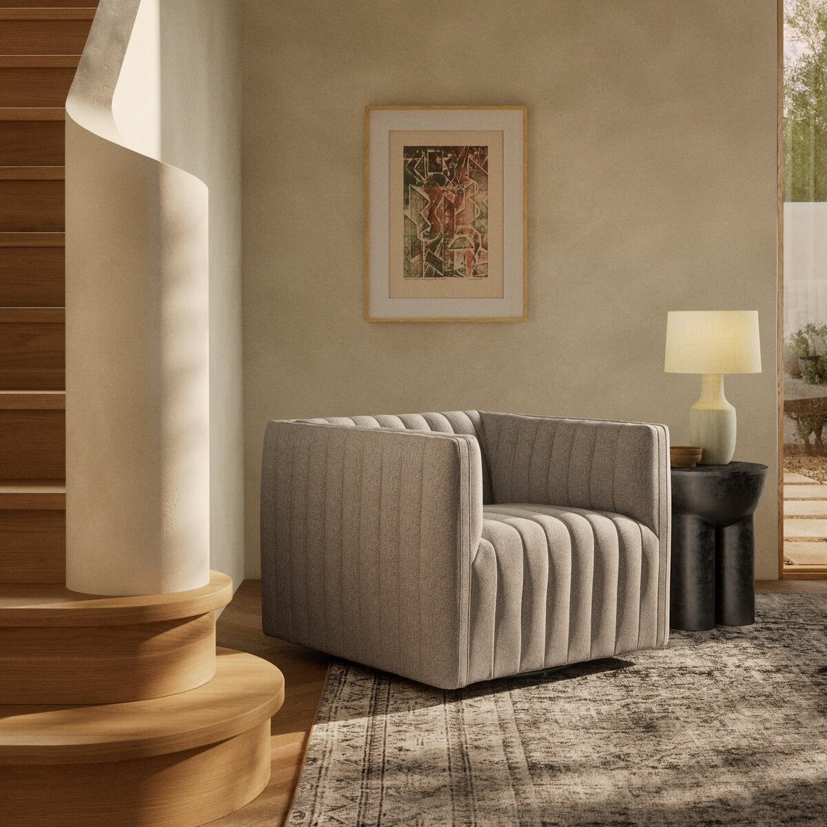 FAUTEUIL PIVOTANT AUGUSTINE