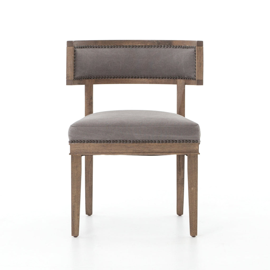 Chaise de salle à manger Carter - Toile Dark Moon