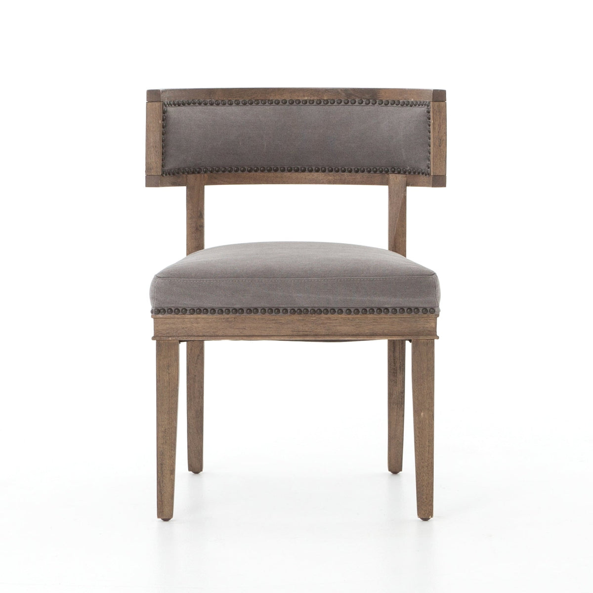 Chaise de salle à manger Carter - Toile Dark Moon