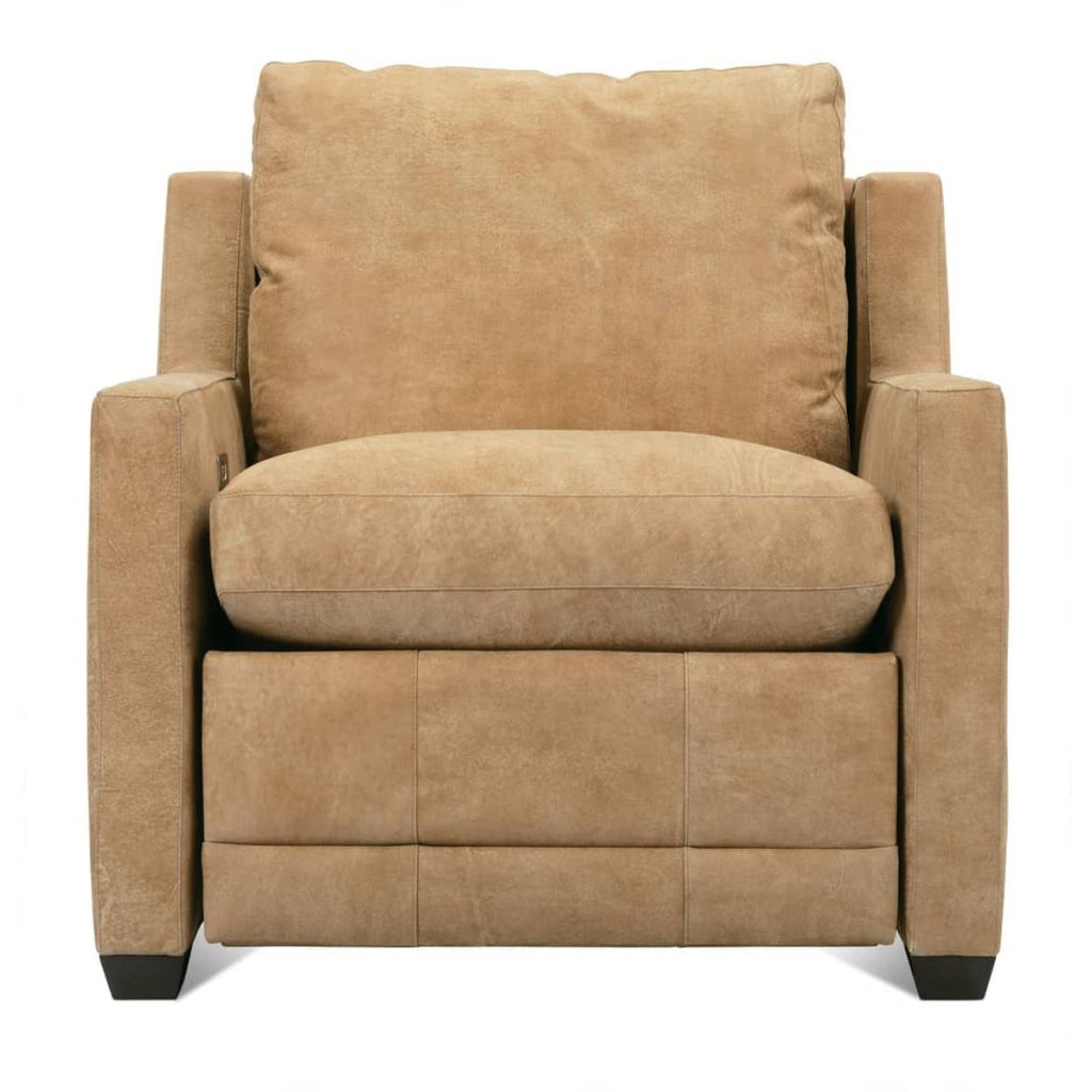 Fauteuil inclinable en cuir Sylvie