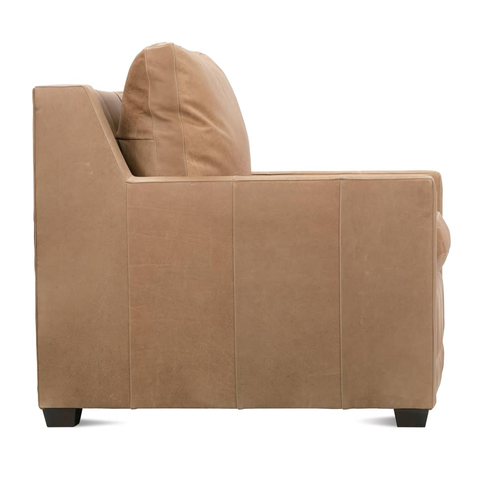 Fauteuil inclinable en cuir Sylvie
