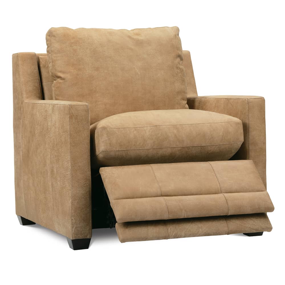 Fauteuil inclinable en cuir Sylvie