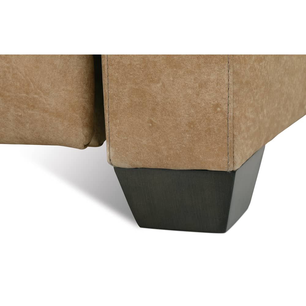 Fauteuil inclinable en cuir Sylvie