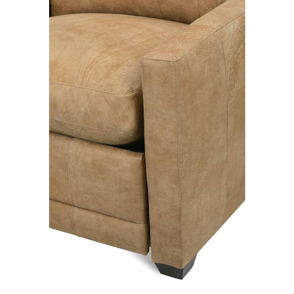 Fauteuil inclinable en cuir Sylvie