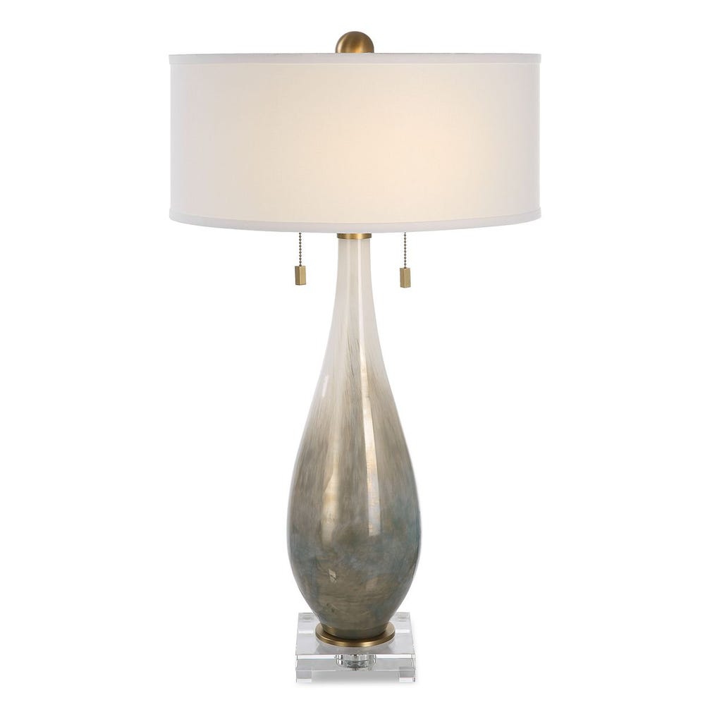 Lampe de table Cardoni, fumée
