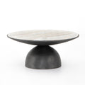 TABLE BASSE CORBETT - TAUPE CRÈME/Petite 