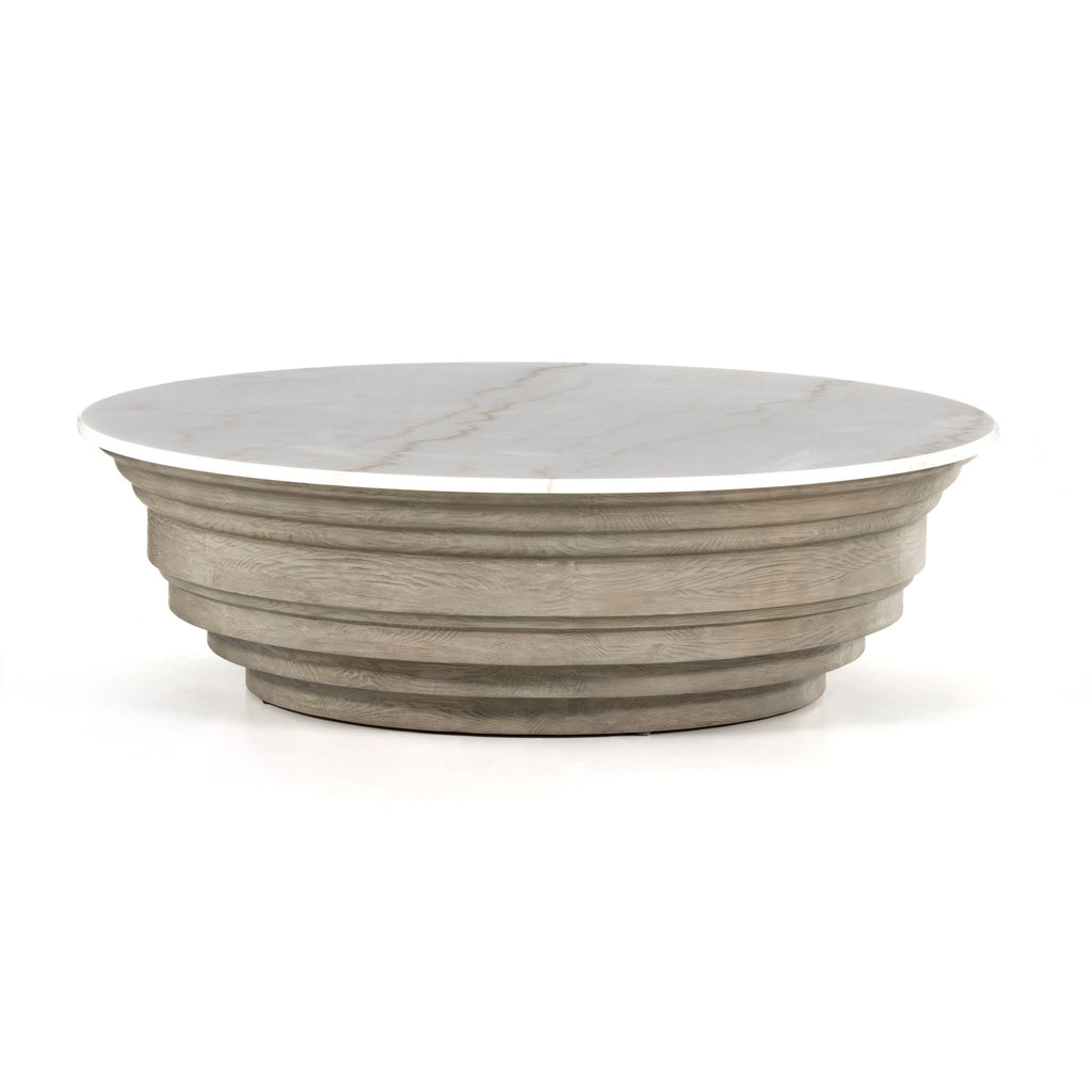 Table basse en pierre Caldwell