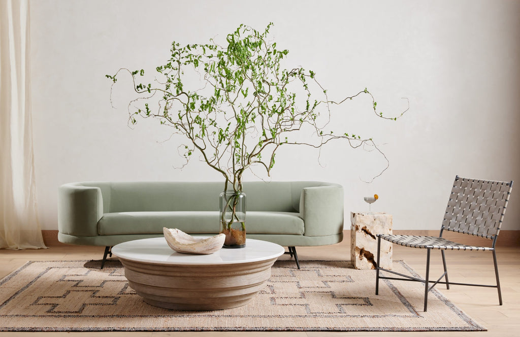 Table basse en pierre Caldwell