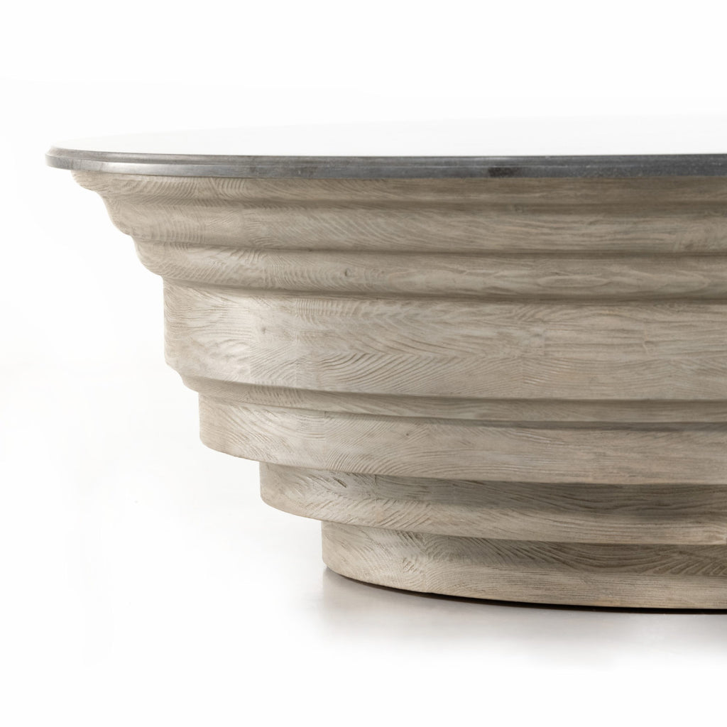 Table basse en pierre Caldwell