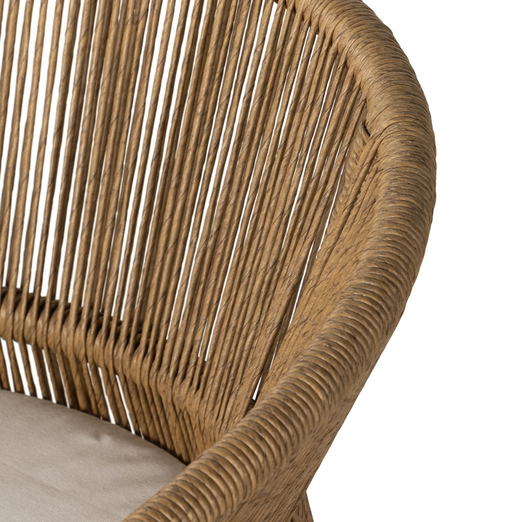 FAUTEUIL DE SALLE À MANGER D'EXTÉRIEUR IRVING - SABLE