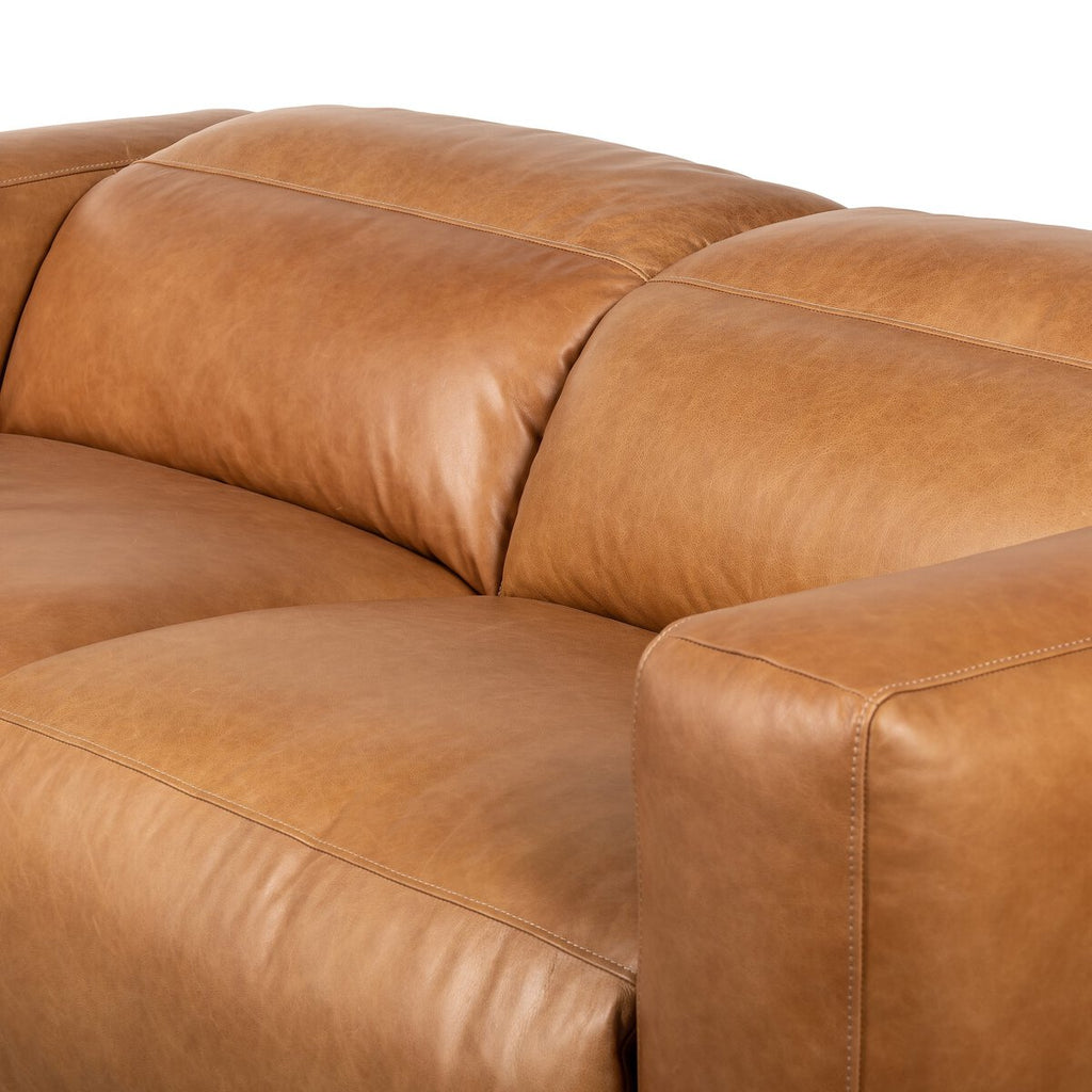 Canapé d'angle 2 pièces Radley avec fauteuil inclinable électrique