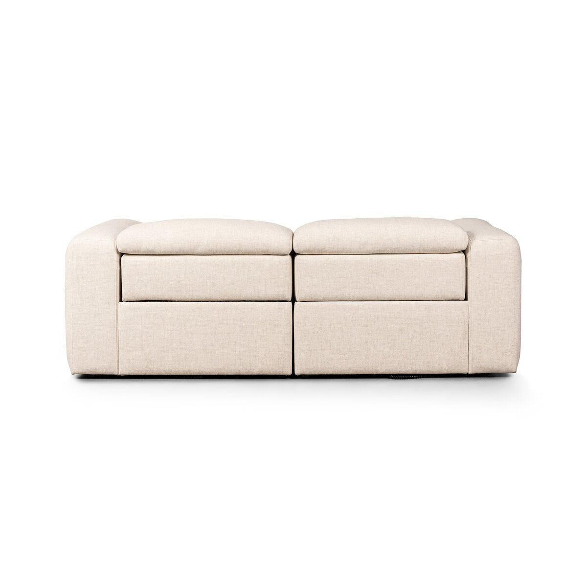 Canapé d'angle 2 pièces Radley avec fauteuil inclinable électrique