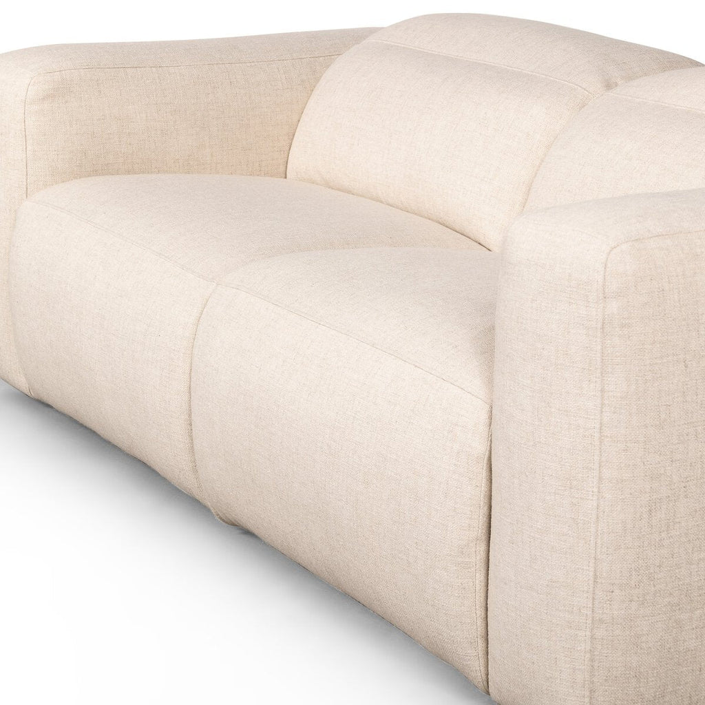 Canapé d'angle 2 pièces Radley avec fauteuil inclinable électrique