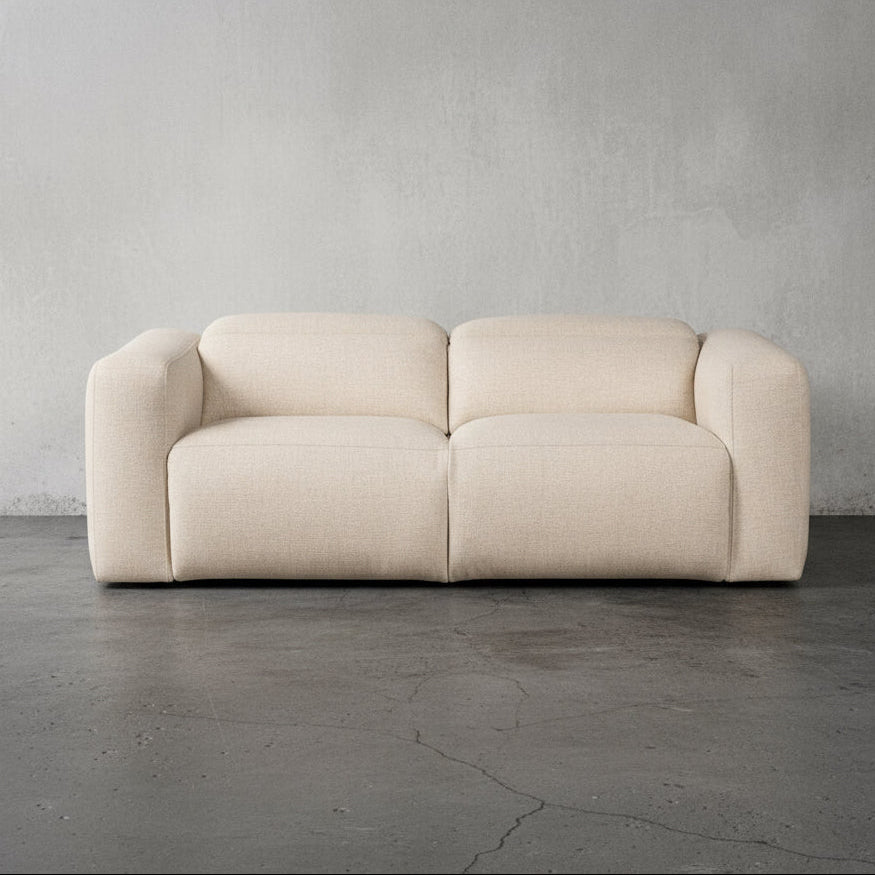 Canapé d'angle 2 pièces Radley avec fauteuil inclinable électrique