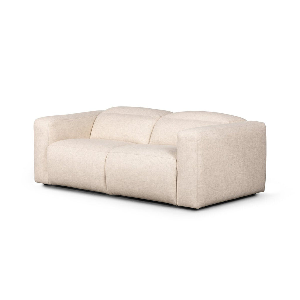 Canapé d'angle 2 pièces Radley avec fauteuil inclinable électrique