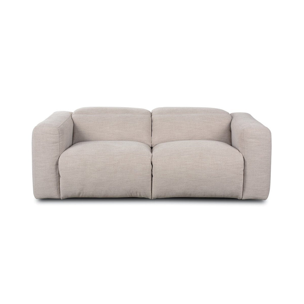 Canapé d'angle 2 pièces Radley avec fauteuil inclinable électrique