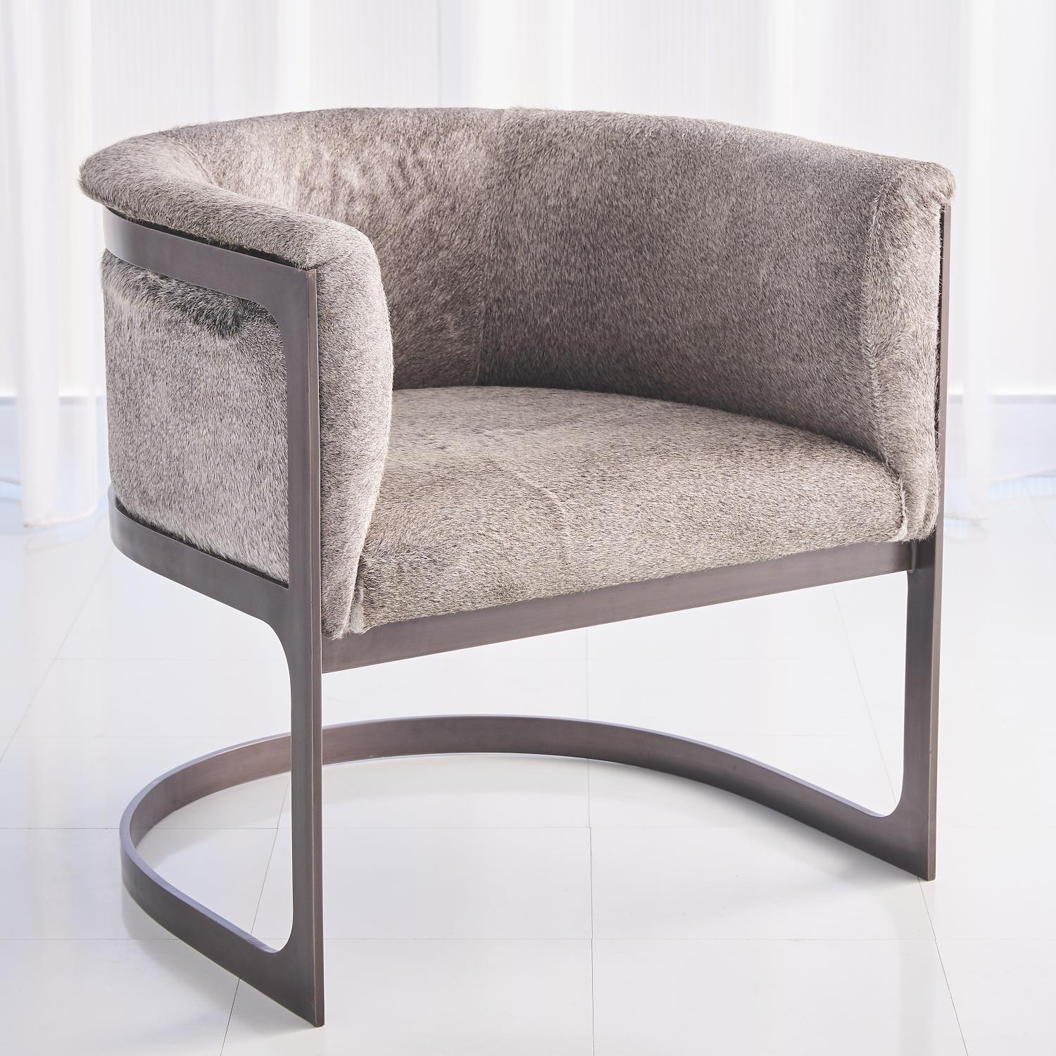 FAUTEUIL EN CUIR REGATON BARREL
