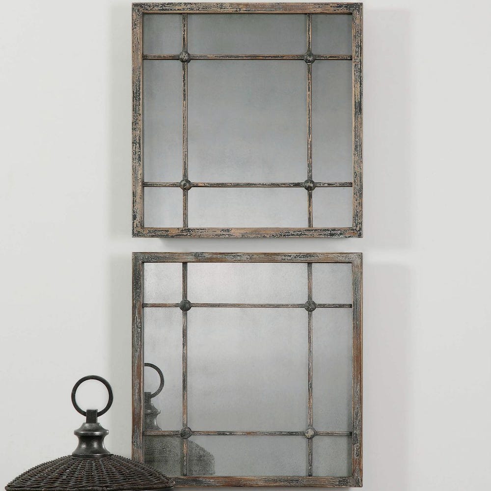 Miroirs carrés Saragano, S/2