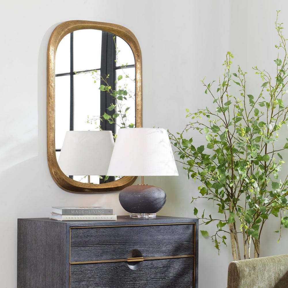 Miroir Malone, laiton