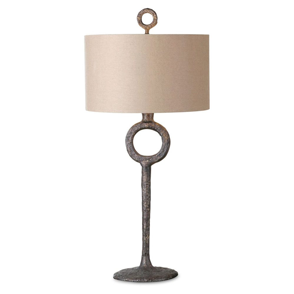 Lampe de table en ferro