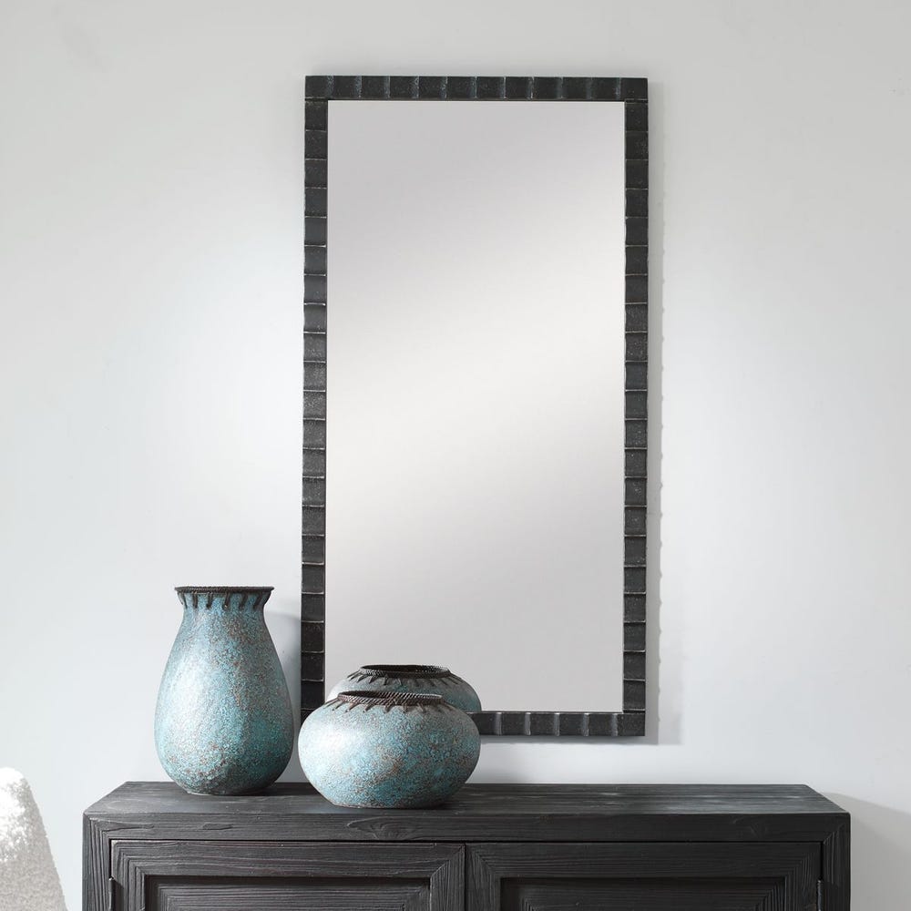 Miroir Dandridge, noir