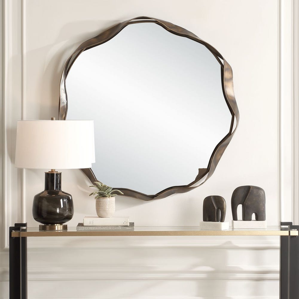 Miroir rond Catch The Wave