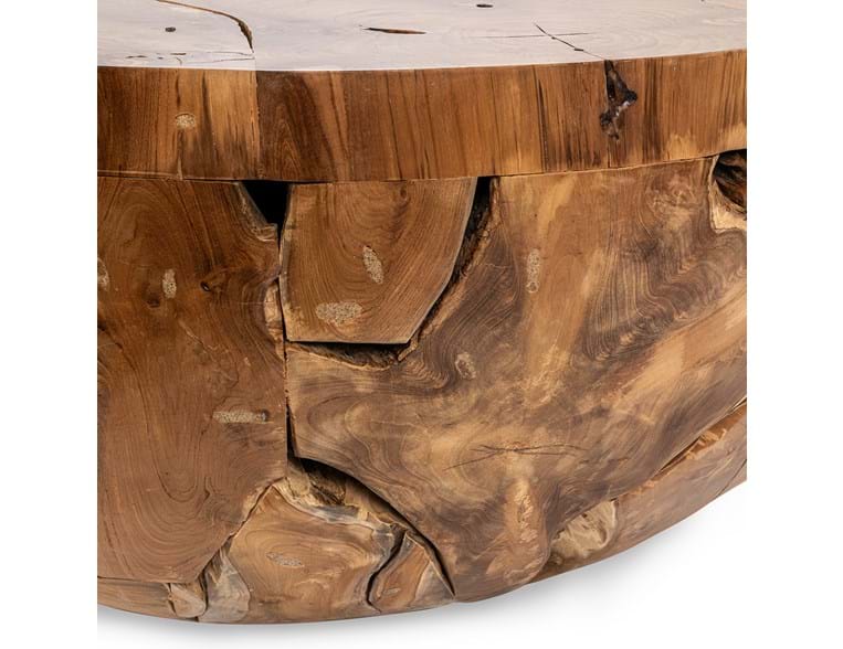 Table basse Garford en teck de 40 pouces 
