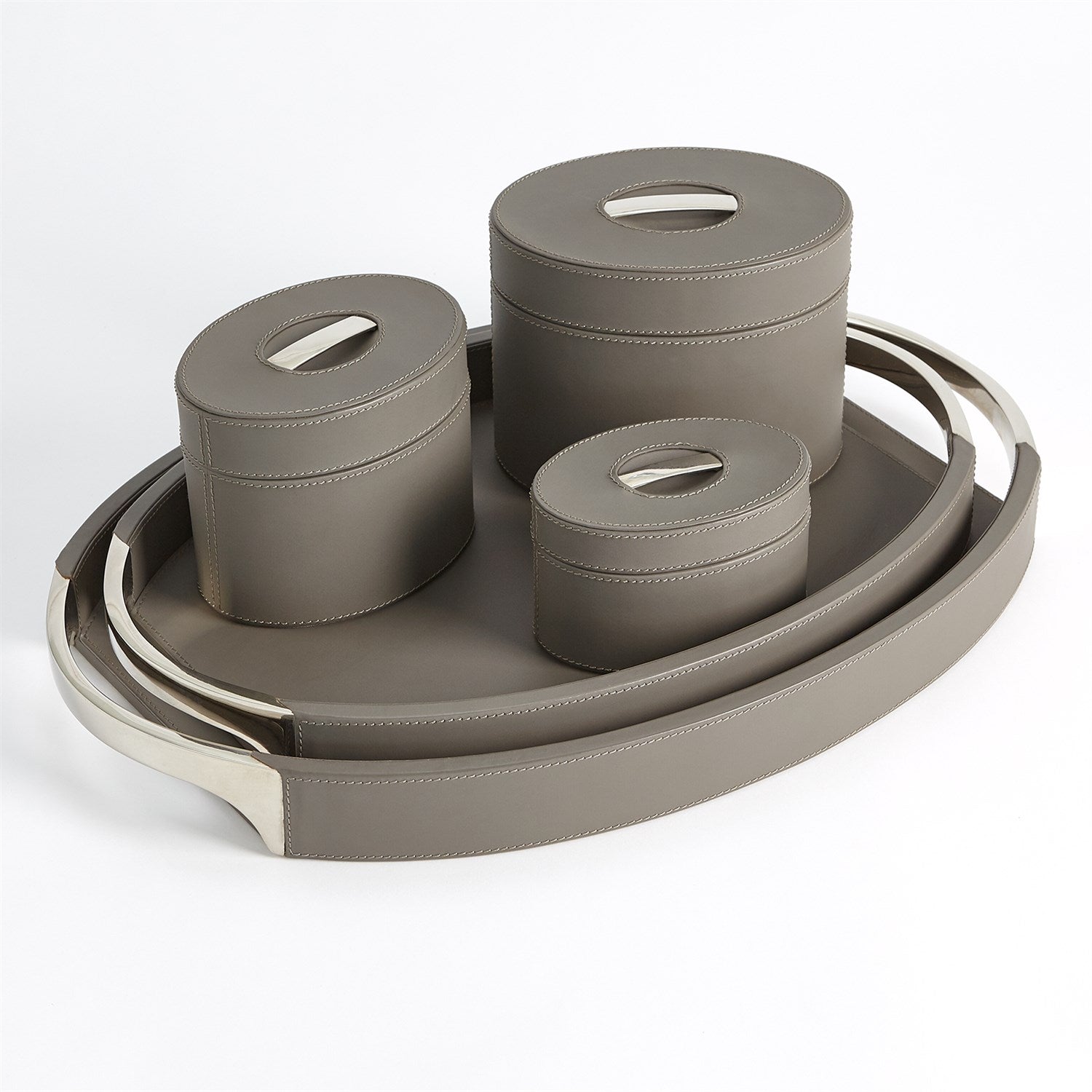 ROBERTS PLATS - GRIS FOSSILE AVEC NICKEL