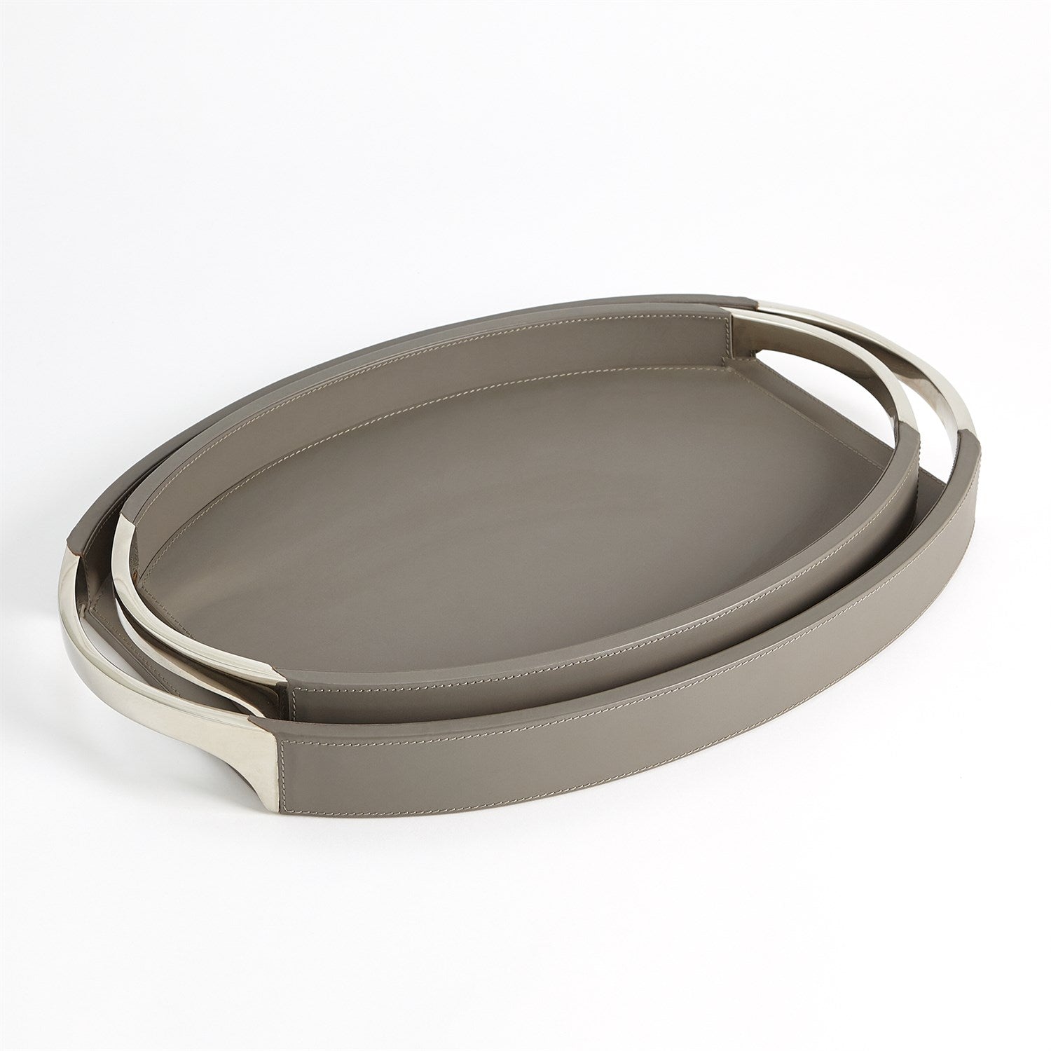 ROBERTS PLATS - GRIS FOSSILE AVEC NICKEL