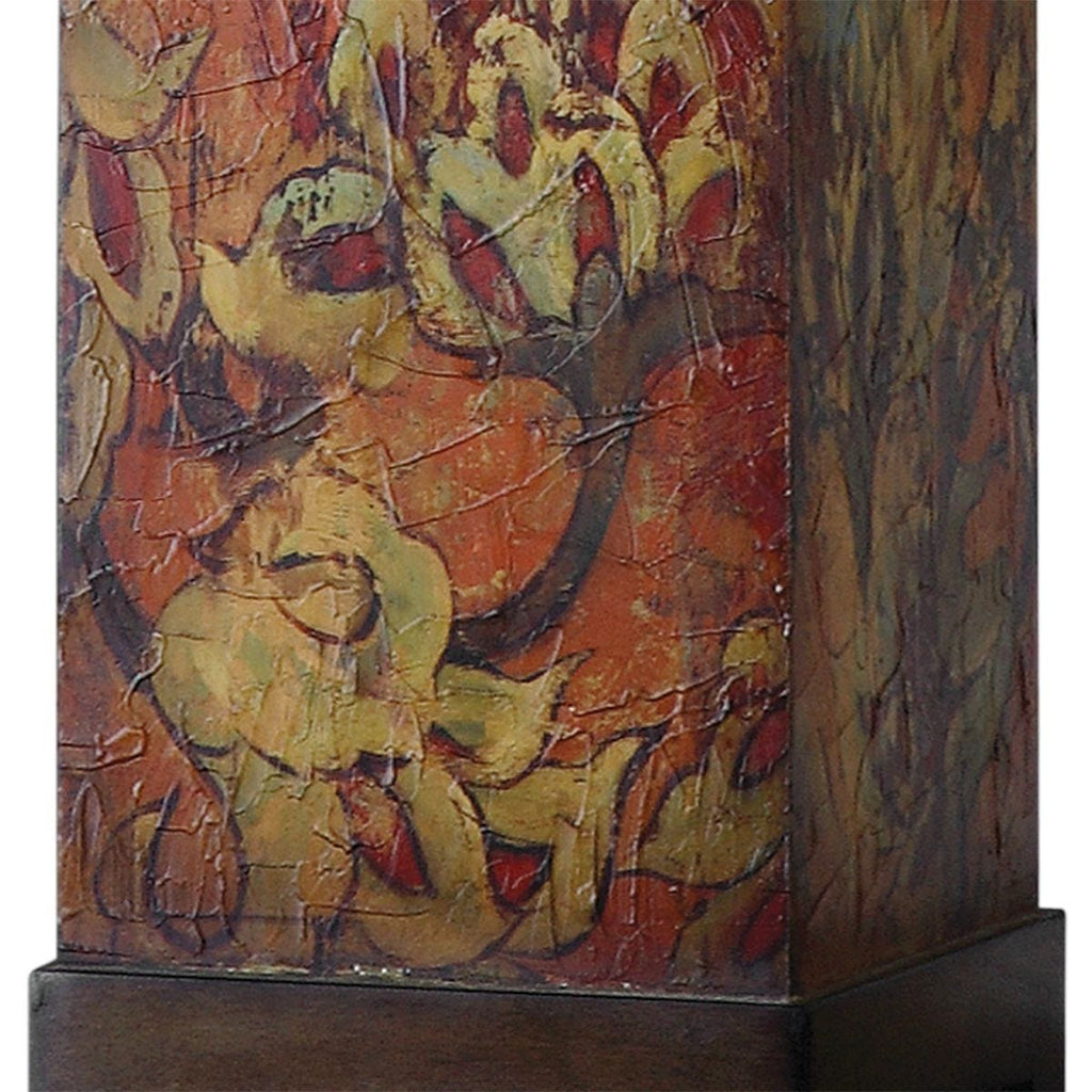 Lampe de table Fleurs colorées