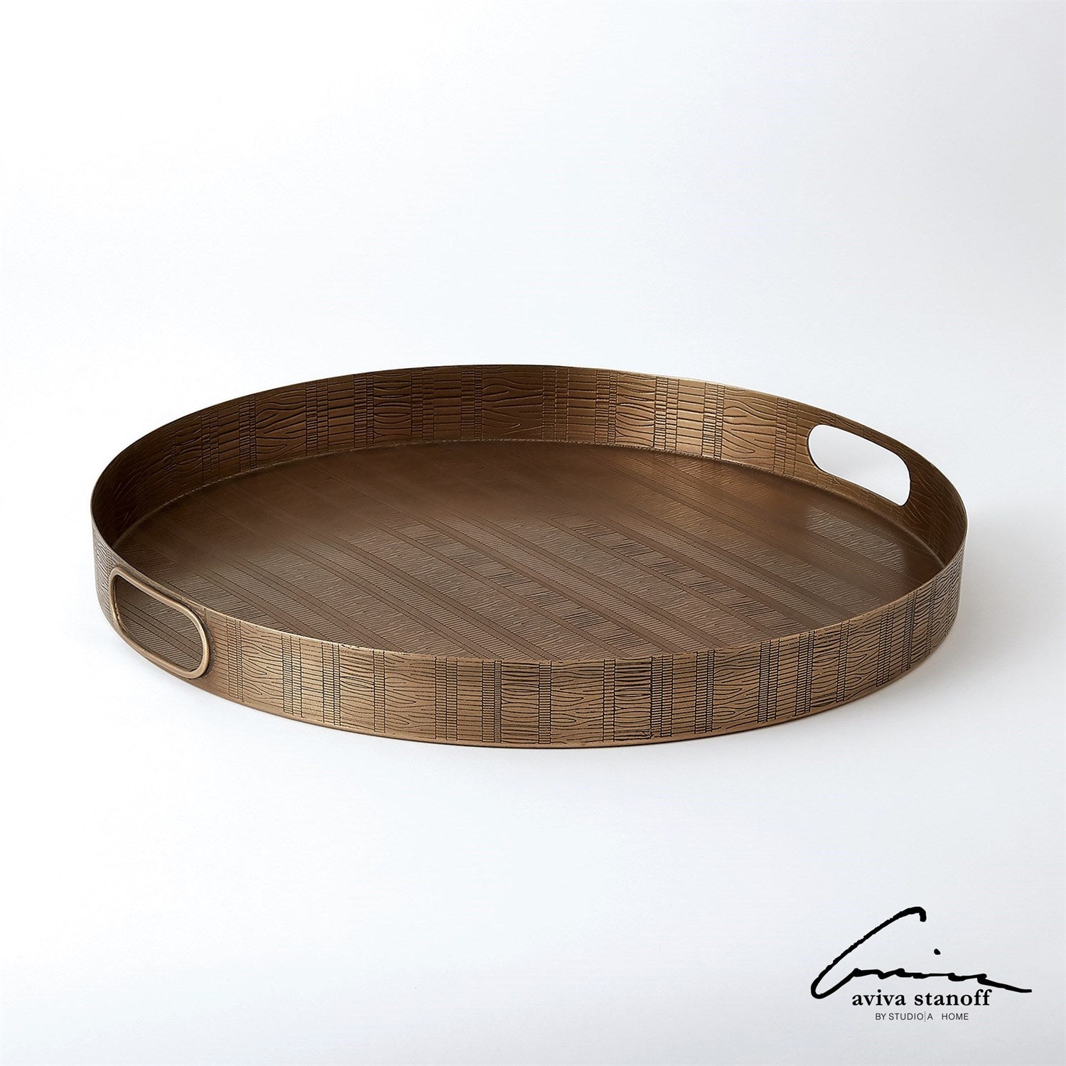 PLATEAU ROND GRAVÉ KOKORO - LAITON