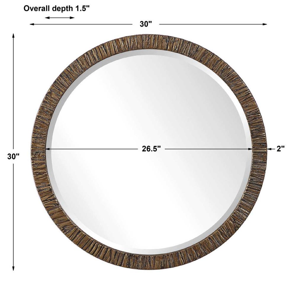 Miroir rond Wayde