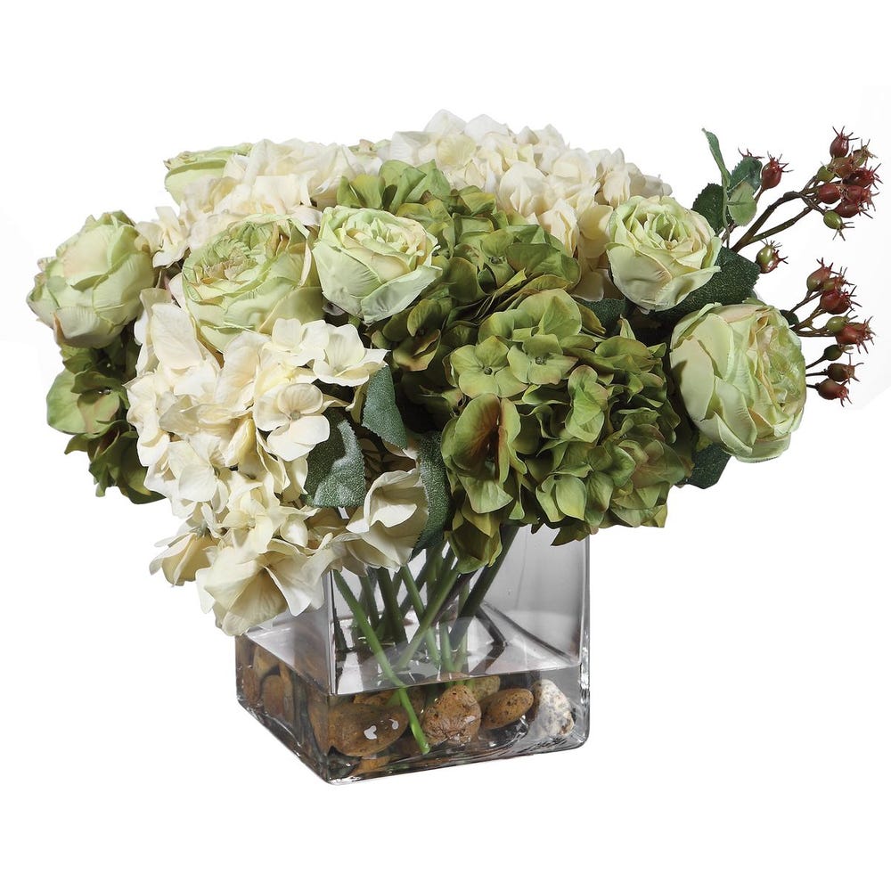 Bouquet d'hortensias Cecily
