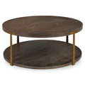 Table basse Palisade, noyer