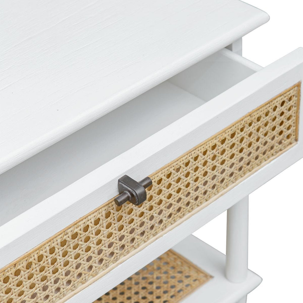 Table d'appoint Coast, blanche