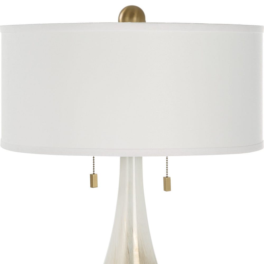 Lampe de table Cardoni, fumée