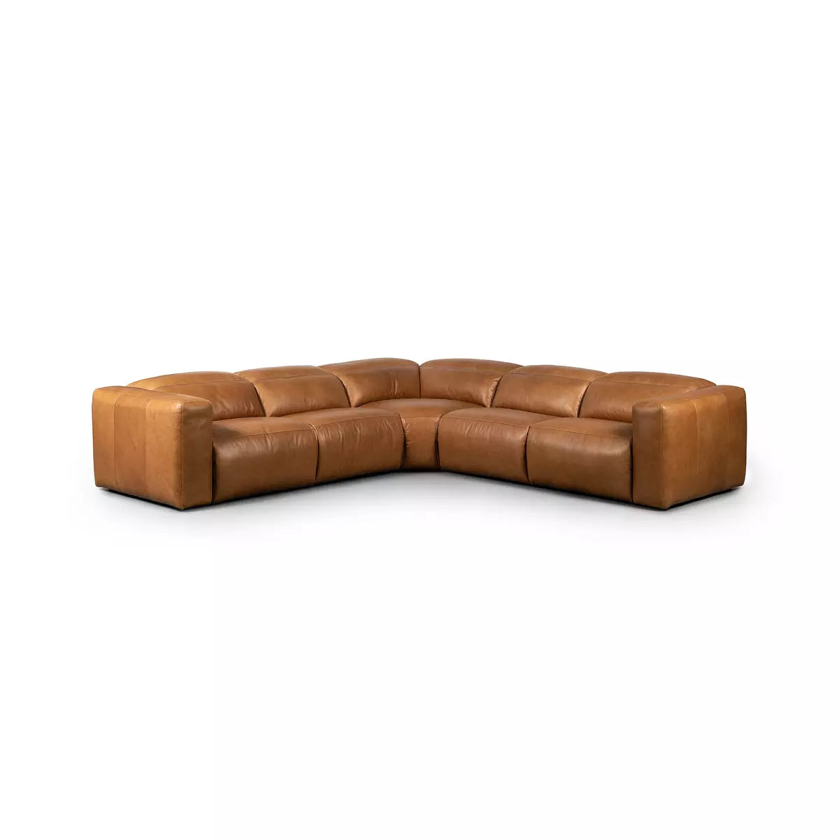Canapé d'angle 5 pièces Radley avec fauteuil inclinable électrique.