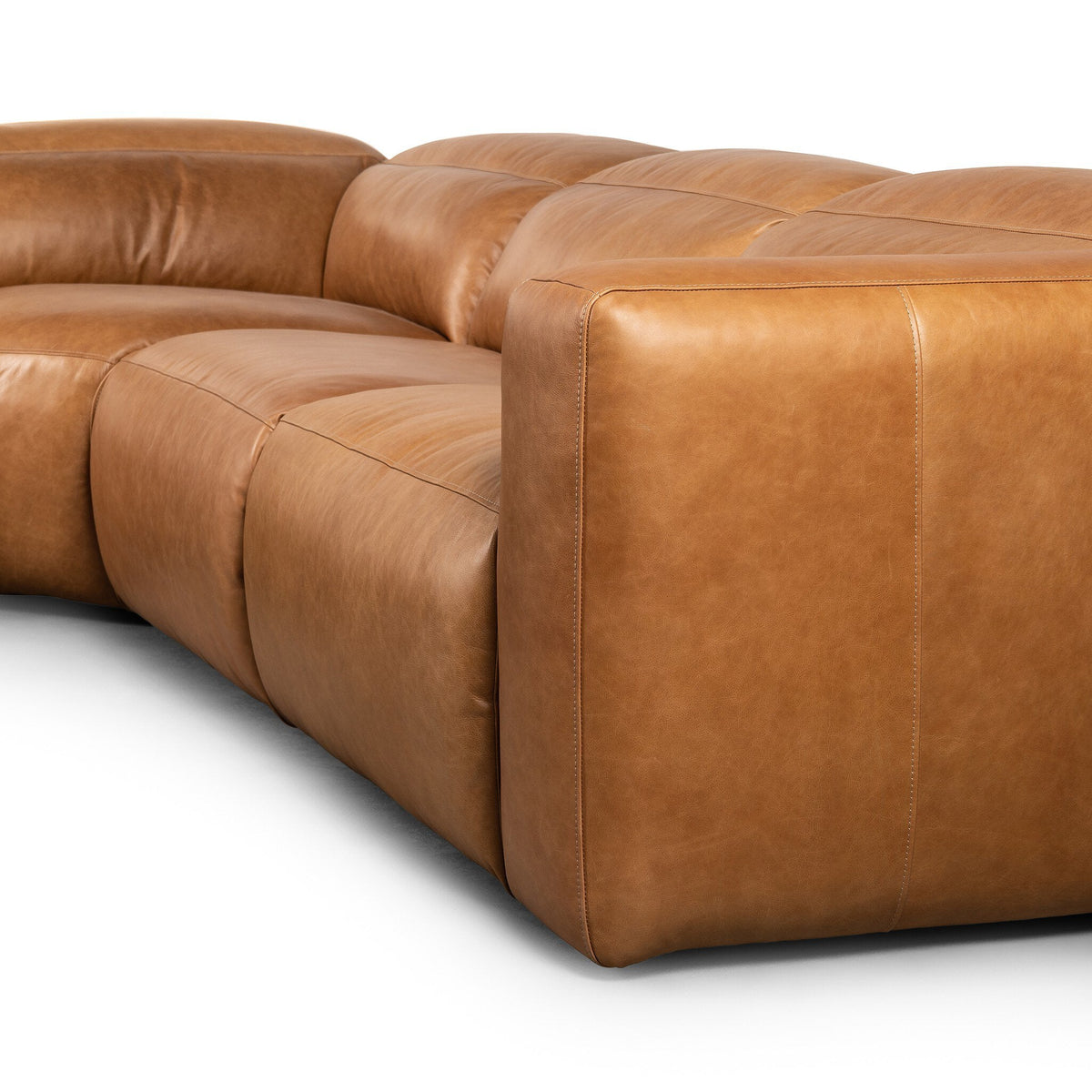 Canapé d'angle 5 pièces Radley avec fauteuil inclinable électrique.
