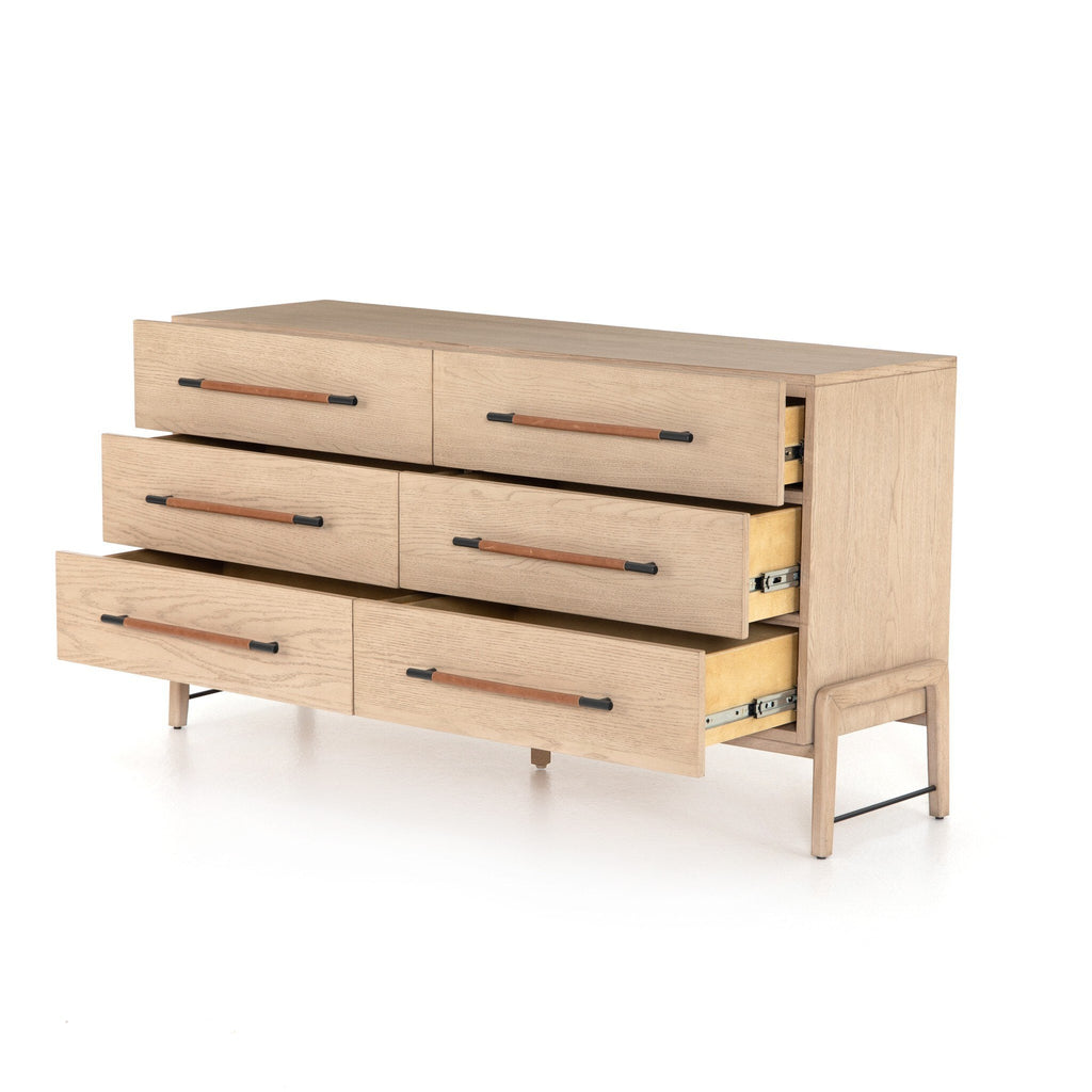 Commode Rosedale à 6 tiroirs