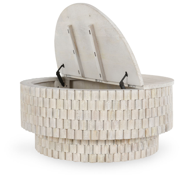 Table basse Norwood en bois massif 