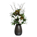MAGNOLIA/MANZANITA EN GRAND POT BEONZE