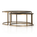 TABLE BASSE EMBOÎTABLE EN GRAFFINE