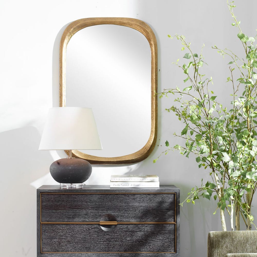 Miroir Malone, laiton