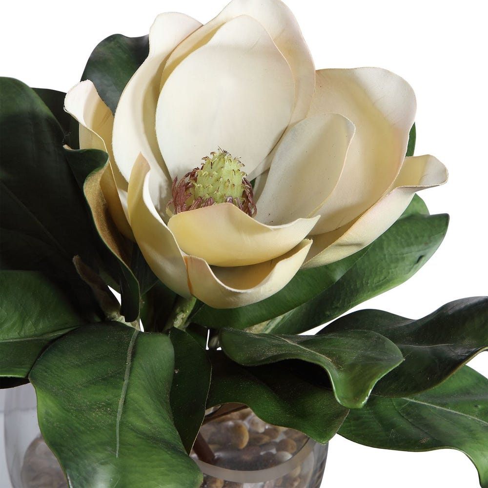 Accent Magnolia en soie Celia