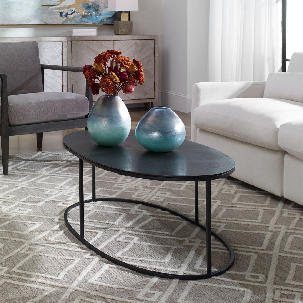 Table basse ovale Coreene