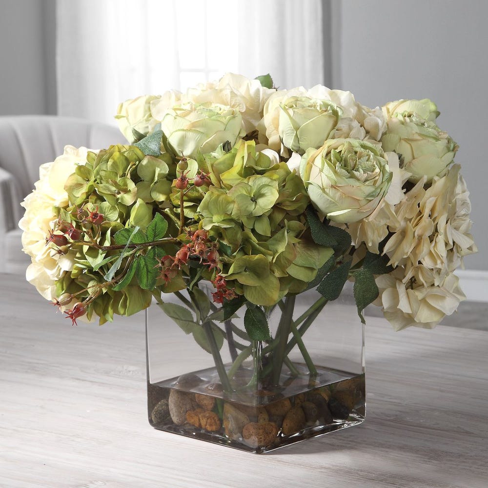 Bouquet d'hortensias Cecily