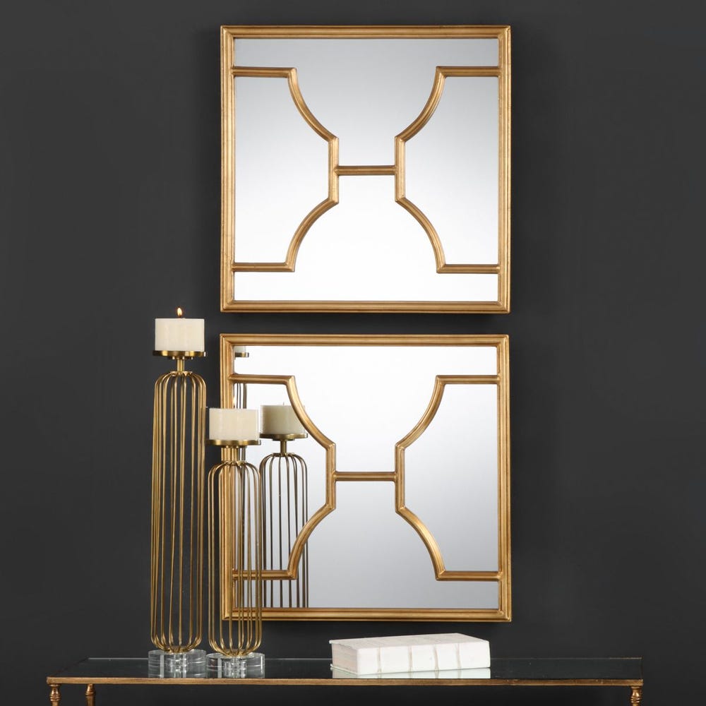 Miroirs carrés Misa, S/2