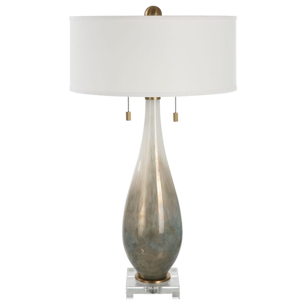 Lampe de table Cardoni, fumée